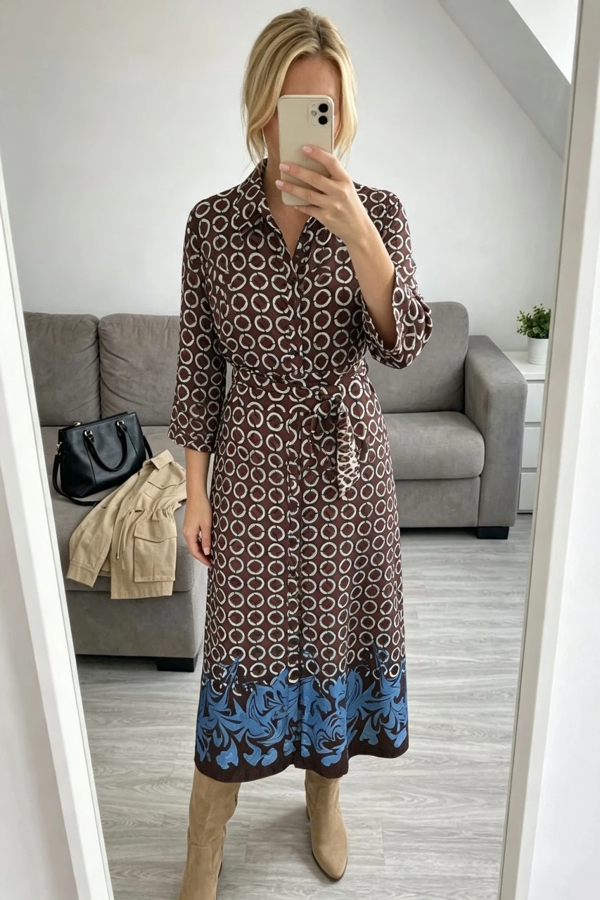 Lange jurk van Zara maat xxl